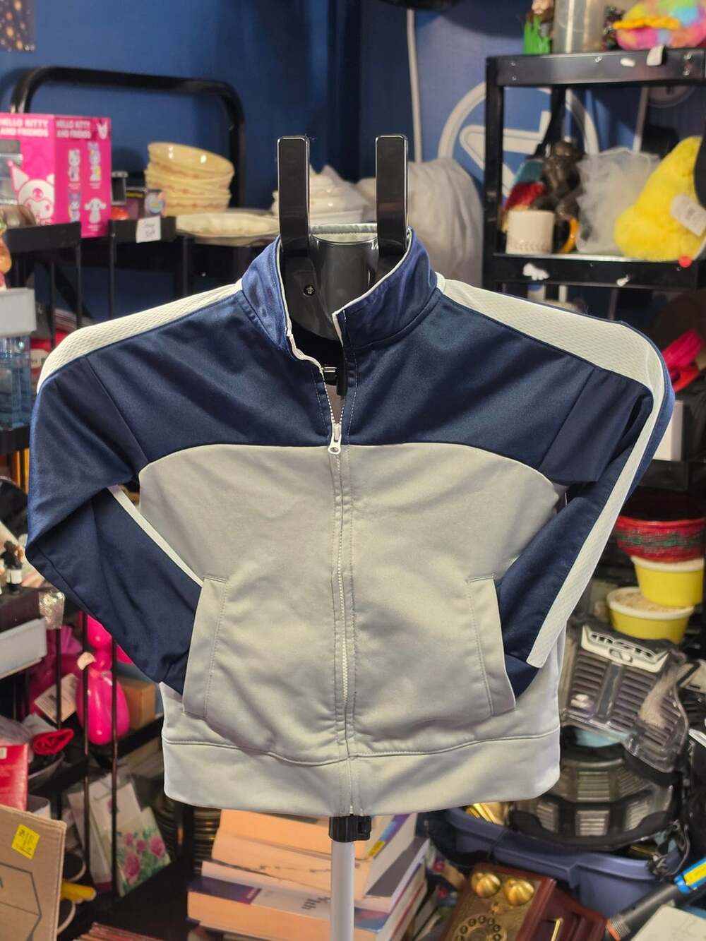 Athletic Works Track Jacket Size Xs (4-5) Blue